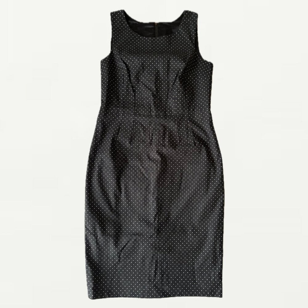 NEW: Dolce Gabbana Polka Dot Stretch Dress